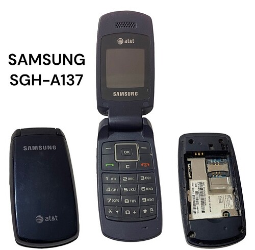 SAMSUNG KAPAKLI SGH-A137 TUŞLU CEP TELEFON