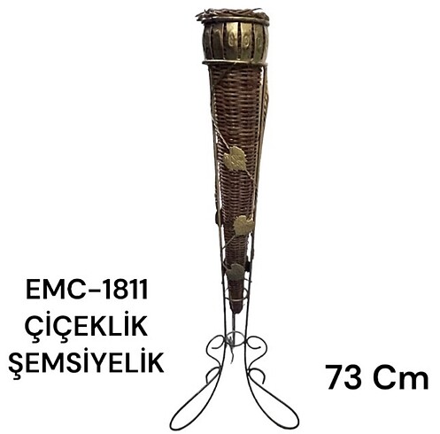 EMC 1811 ÇİÇEKLİK ŞEMSİYELİK 73 cm
