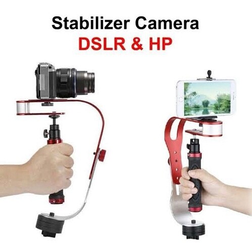 DSLR GO PRO KAMERA VİDEO VE TELEFON İÇİN ERGONOMİK ELDE TAŞINABİ