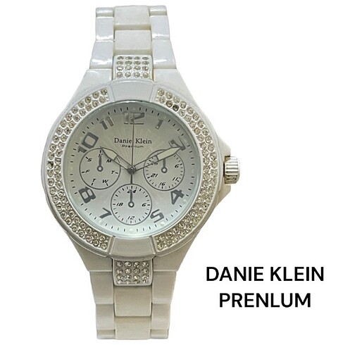 DANİE KLEİN PRENLUM SERAMİK MODEL QUARTZ BAYAN SAATİ