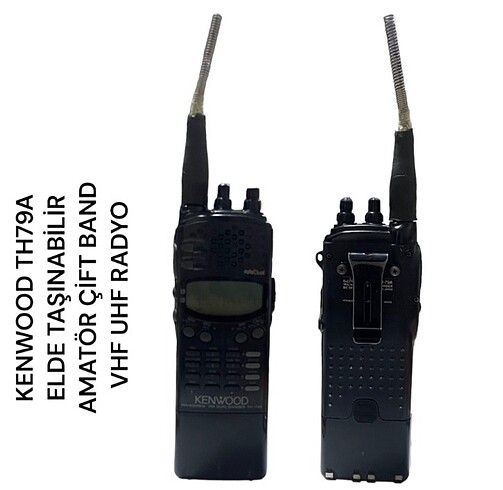 KENWOOD TH-79A TELSİZ ELDE TAŞINABİLİR AMATÖR ÇİFT BAND VHF UHF 