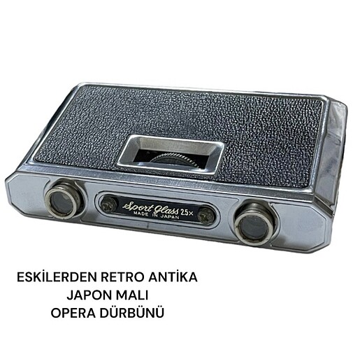 Diğer SPORT GLASS 2.5x ESKİLERDEN RETRO ANTİKA JAPON MALI OPERA DÜRBÜN