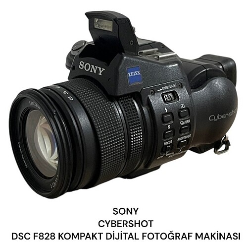 SONY CYBERSHOT DSC F828 KOMPAKT DİJİTAL KAMERA FOTOĞRAF MAKİNAS
