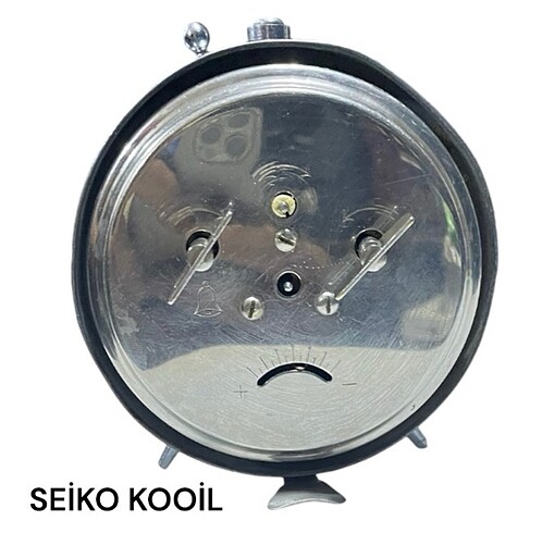 Seiko SEİKO KOOİL ALTTAN SANİYE MEKANİK KURMALI ZİLLİ ÇALIŞIR DURUMDA