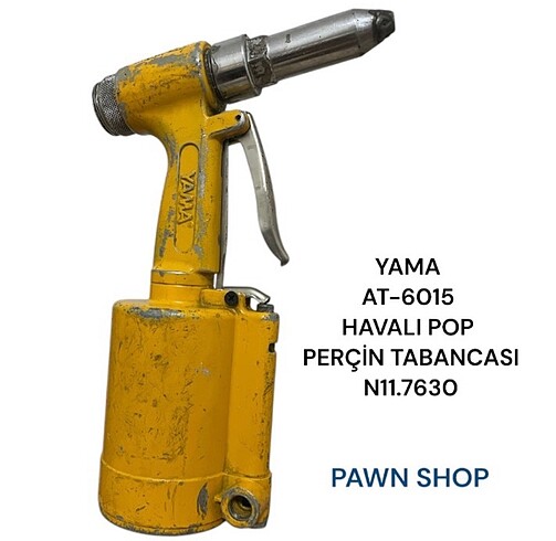 YAMA AT-6015 HAVALI POP PERÇİN TABANCASI N11.7630 SORUNSUZ ÇALI