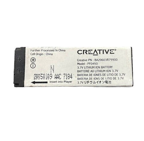 PF0450 CREATIVE 3.7V LİTHİYUM BATARYA KULLANILMIŞ ÜRÜNÜN KENDİ