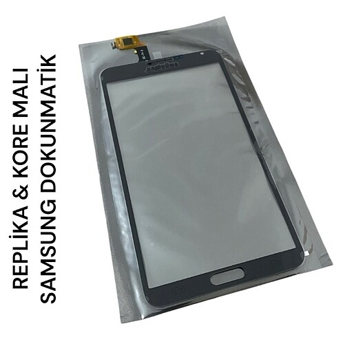 REPLİKA KORE MALI SAMSUNG N9000 NOTE 3 SİYAH DOKUNMATİK DC-71-3