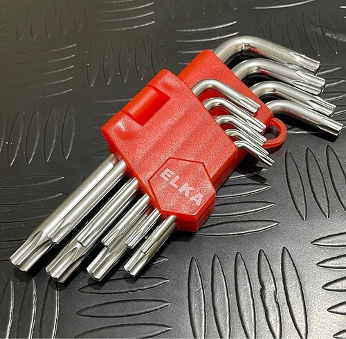 ELKA 9?LU TORX L ANAHTAR SETİ İTHAL ÜRÜN
