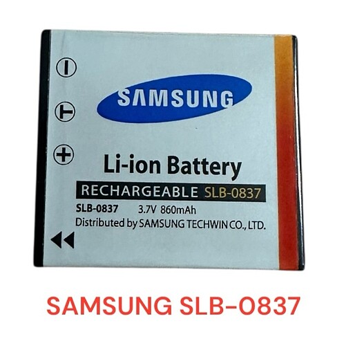 SAMSUNG SLB-0837 DİJİTAL FOTOĞRAF MAKİNASI BATARYASI