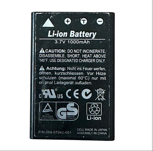 NP-120 FUJİ FİNEPİX 3.7V 1000mAh Lİ-İON BATARYA