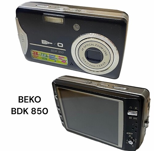 BEKO BDK 850 DİJİTAL FOTOĞRAF MAKİNASI AZ KULLANILMIŞ ÇALIŞAN Cİ