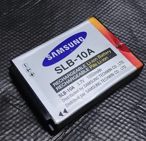 SAMSUNG SLB-10A Lİ-ION BATARYA 3.7V 1050mAh