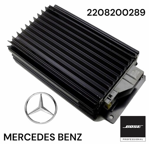MERCEDES BENZ ARAÇ ORJİNAL AMFİ W220 2208200289 BOSE