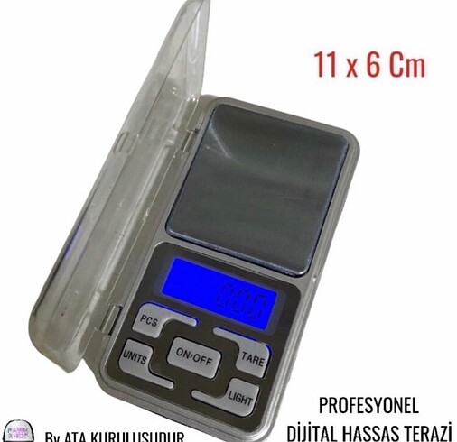GÜMÜŞ HASSAS TERAZİ 1 Gr ~ 500 Gr YENİ ÜRÜN