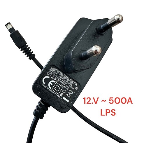 12V ~ 500mA ADAPTÖR GÜÇ KAYNAĞI