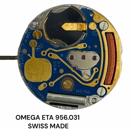 956.031 OMEGA ETA SWISS QUARTZ TAKVİMSİZ MAKİNA