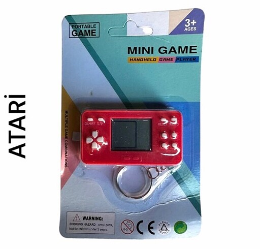 MİNİ ATARİ GAME HANDHELO GAME PLAYER