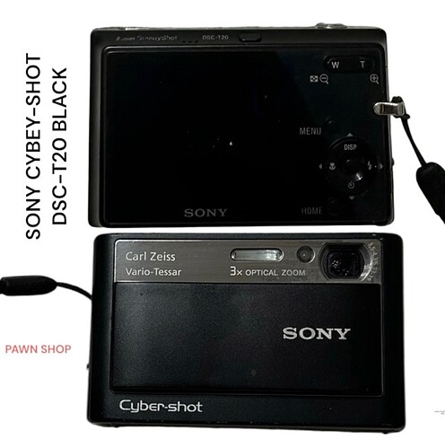 SONY SÜPER CYBER-SHOT DSC-T20 JAPAN DİJİTAL KAMERA FOTOĞRAF MAKİ