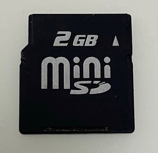 2 GB MİNİ SD JAPAN HAFIZA KARTI PAWN ÜRÜN KODU CA154172