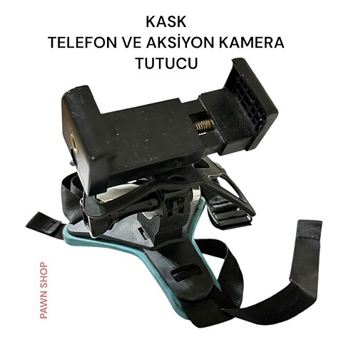 ÜNİVERSAL KASK TELEFON VE AKSİYON KAMERA TUTUCU