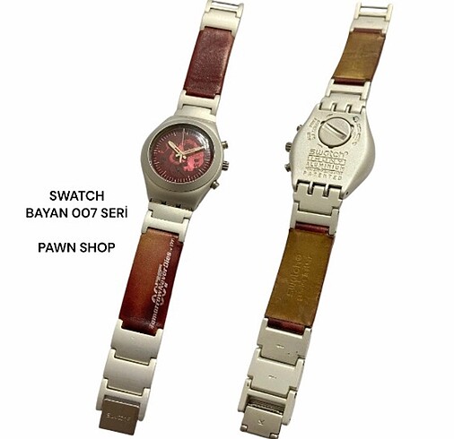 Swatch SWATCH İRONY CRONO BAYAN JAMES BOND 007 SERİSİ KOL SAATİ