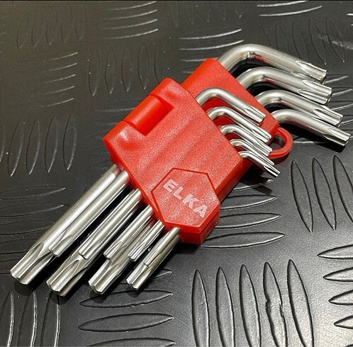 ELKA 9?LU TORX L ANAHTAR SETİ İTHAL ÜRÜN