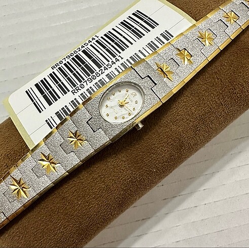 ASGOLDEN ALTIN KAPLAMA QUARTZ RENK ATMAZ BİLEKLİK MODEL BAYAN SA