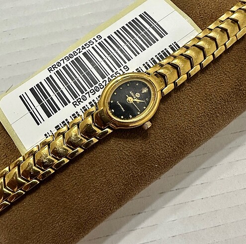 ASGOLDEN ALTIN KAPLAMA QUARTZ RENK ATMAZ BİLEKLİK MODEL BAYAN SA