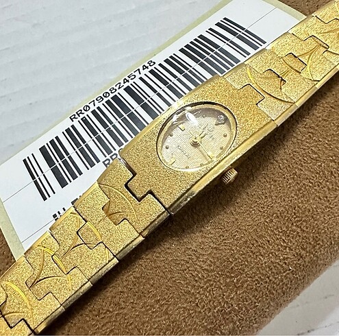 ASGOLDEN ALTIN KAPLAMA QUARTZ RENK ATMAZ BİLEKLİK MODEL BAYAN SA