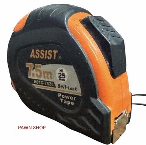 Diğer ASSİST ŞERİT METRE H01G-7525 KİTLEMELİ KAYMAZ 7.5 METRE