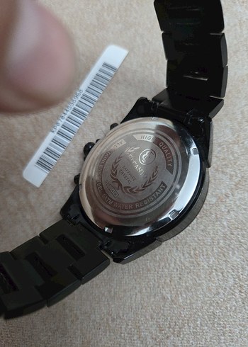  Beden siyah Renk ELCANTO EL 3161M BLACK FONKSİYONEL SPORT ERKEK KOL SAATİ 8968