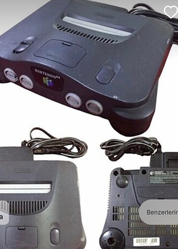 NINTENDO 64 CONTROL DECK NUS-001(USA) OYUN KONSÜLÜ NUS-001(USA) - Görsel 2