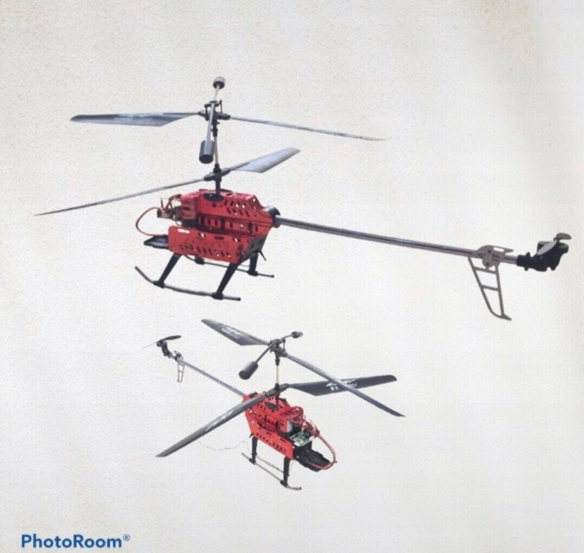 70 Cm PROFESYONEL HELİKOPTER KIRILMAZ ALÜMİNYUM GÖVDE - Görsel 2