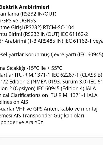 PAVO P450 AIS-B MARİN TEKNE YAT KONUM NAVİGASYON OTOMATİK - Görsel 4