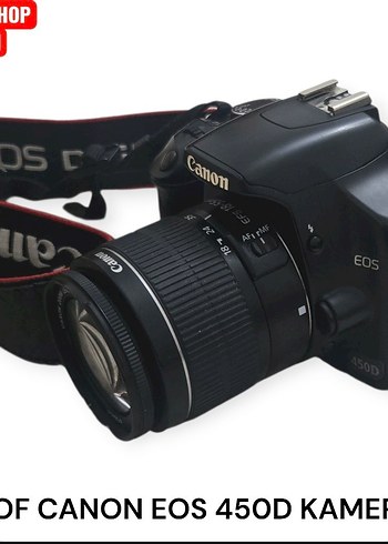PROF CANON EOS 450D KAMERA PAWN 6181 - V2 - Görsel 3