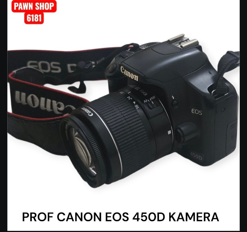 PROF CANON EOS 450D KAMERA PAWN 6181 - V2 - Görsel 3