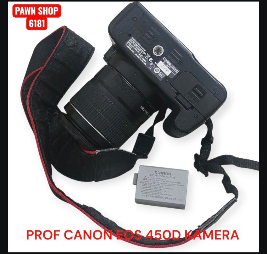 PROF CANON EOS 450D KAMERA PAWN 6181 - V2 - Görsel 4