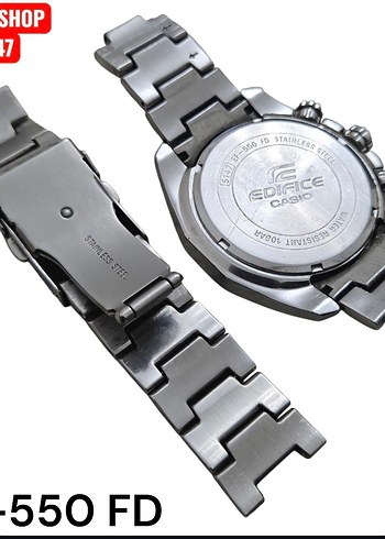 CASİO EDİFİCE 5147 EF-550 FD FULL FONKSİYONEL KOL SAATİ KARDON - Görsel 3