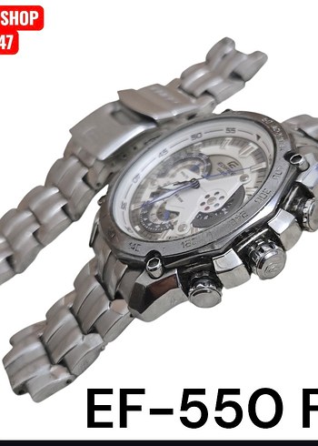 CASİO EDİFİCE 5147 EF-550 FD FULL FONKSİYONEL KOL SAATİ KARDON - Görsel 2