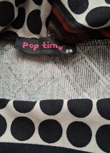 Pop-line Kahverengi elbise 38