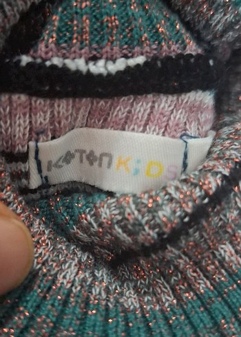 4-5 yaş boğazlı triko kazak - Görsel 6