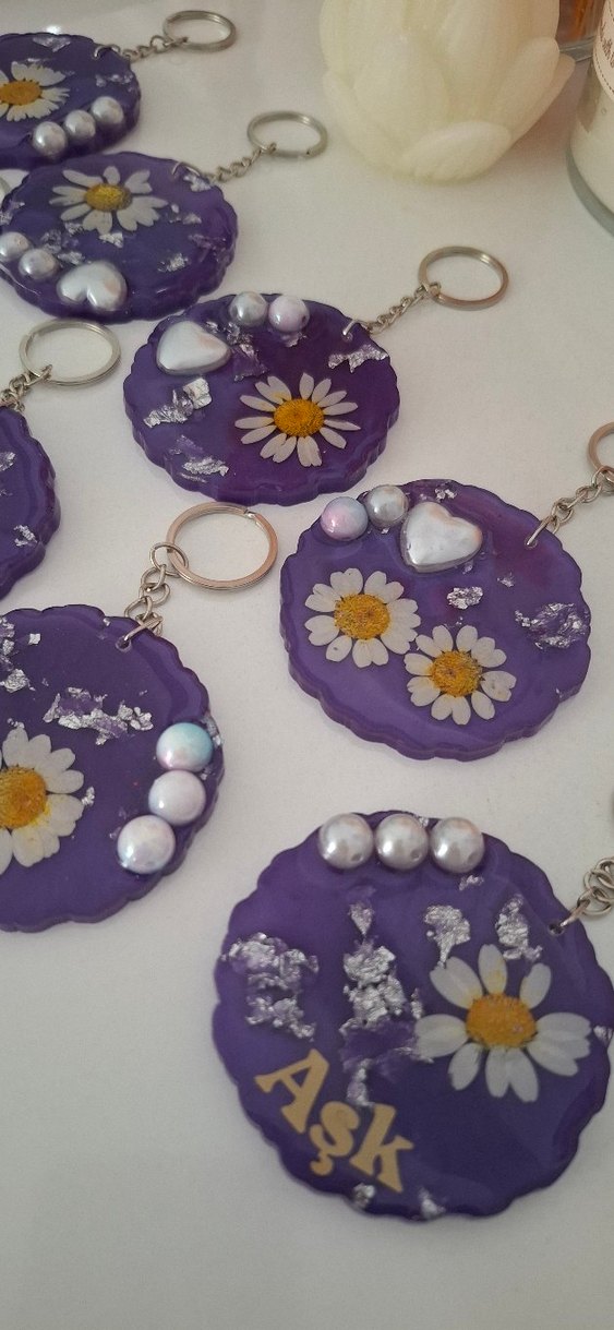 epoksi Anahtarlık - Görsel 2