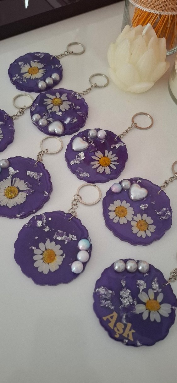 epoksi Anahtarlık - Görsel 3