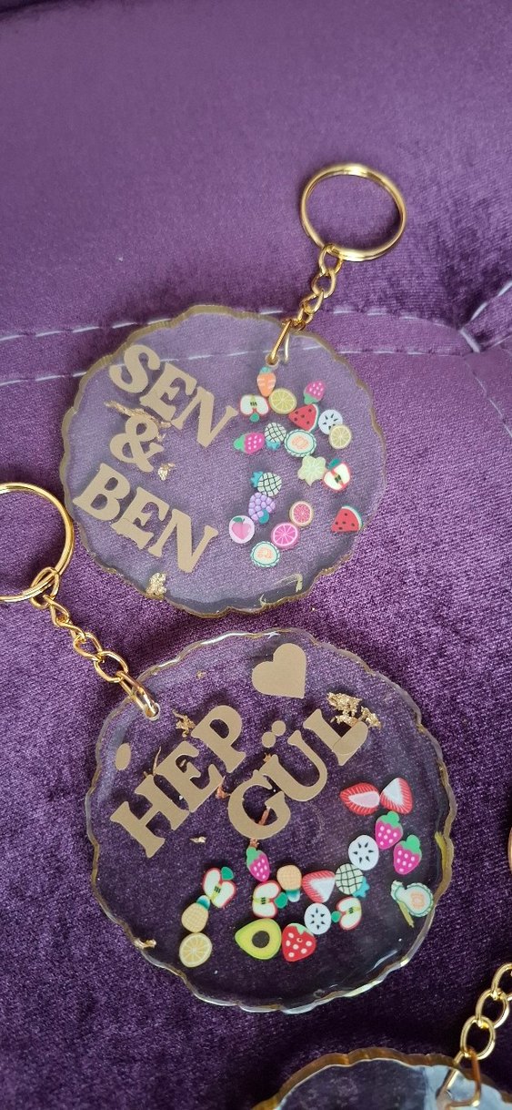 Epoksi Anahtarlık - Görsel 4