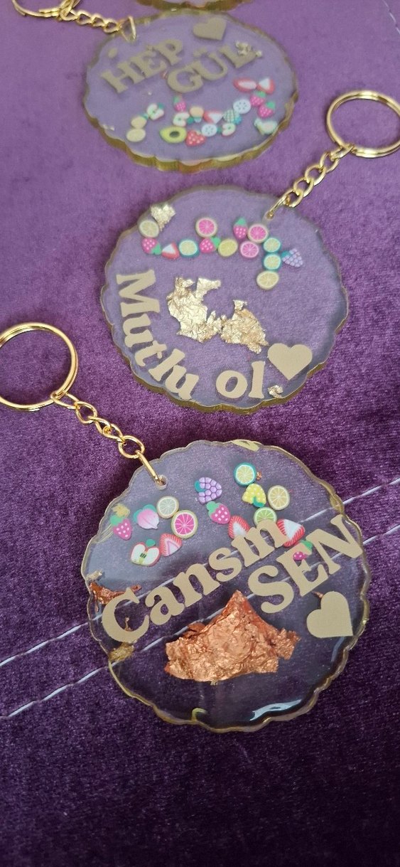 Epoksi Anahtarlık - Görsel 3