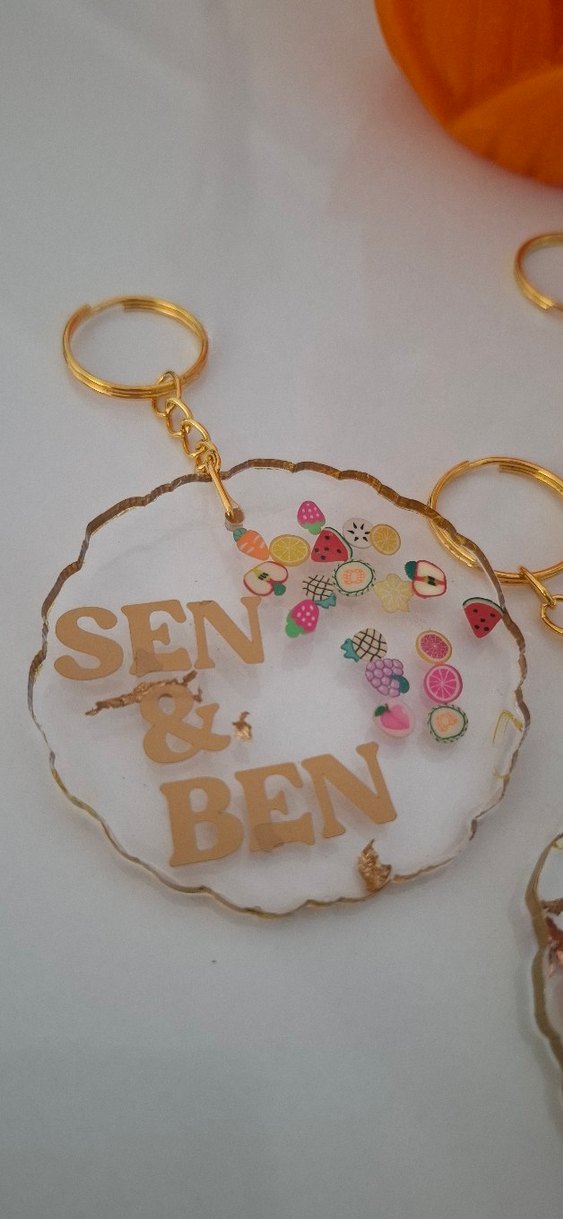 Epoksi Anahtarlık - Görsel 5