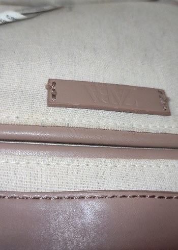 Zara Bej Süet Kadın Omuz Çantası