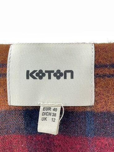 40 Beden çeşitli Renk Koton Kaban %70 İndirimli.