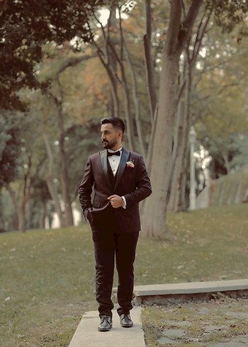 Kemerli bordo Damatlık Ceket