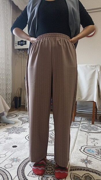 Füme rengi pantolon 